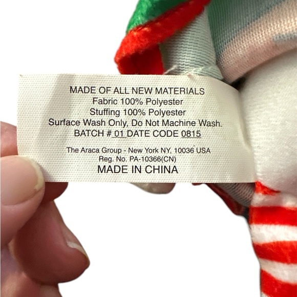 The Radio City Rockettes RAG DOLL  CHRISTMAS Official  Merchandise 14” - Picture 4 of 7